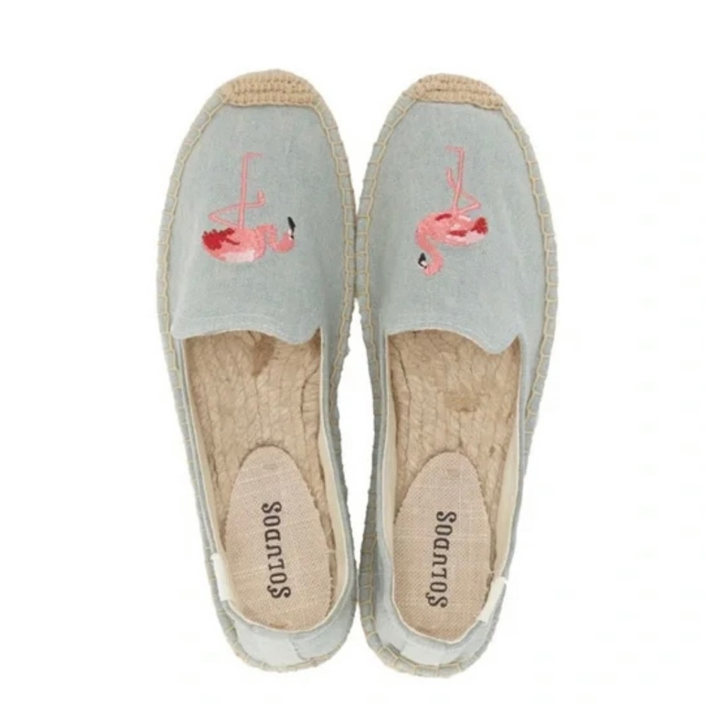 Women’s Flamingo Soludos Espadrilles Size 10 (gently used)